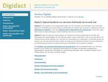 Tablet Screenshot of digidact.org