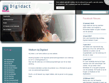 Tablet Screenshot of digidact.nl